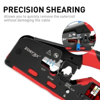 ZoeRax RJ45 CAT7/6A Crimping Tool thumbnail 4