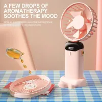 Portable Foldable Mini Fan USB Rechargeable thumbnail 5