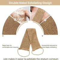 Hemp Jute Exfoliating Back Scrubber Set thumbnail 3