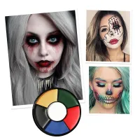 6 Color Oil Face Paint Palette thumbnail 2