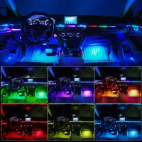 18-in-1 Car Ambient LED Lighting Kit thumbnail 6