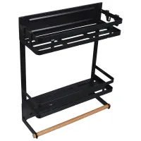 Magnetic Fridge Organizer Shelf thumbnail 6