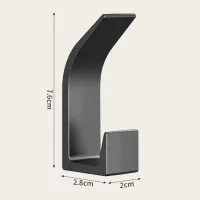 No Drill Wall Hooks Set (5Pcs) thumbnail 6