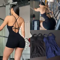 Women's Yoga Jumpsuit Tummy Control Set thumbnail 1