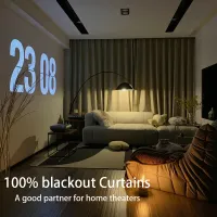 Custom Blackout Thermal Insulated Curtains thumbnail 2