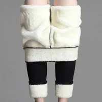 Winter Velvet High Waist Leggings thumbnail 1