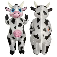 Adult Inflatable Cow Costume thumbnail 2