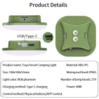 MOSLIGHTING Bluetooth LED Camping Light thumbnail 6