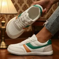 Women's Wide Toe Barefoot Canvas Sneakers thumbnail 1