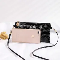 Mini Crocodile Pattern Shoulder Bag thumbnail 3