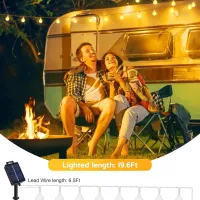 Solar Globe String Lights - 8 Modes thumbnail 3