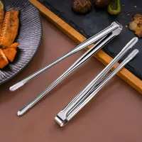 Stainless Steel BBQ Grill Tongs thumbnail 2