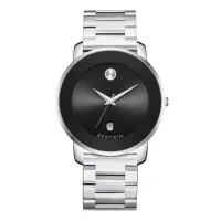 Gold Ultra Thin Men's Quartz Watch thumbnail 6