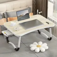 Ultra Large Lap Desk with USB Fan & Light thumbnail 2