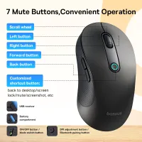 Baseus F02 Wireless Mouse 4000 DPI Silent thumbnail 4