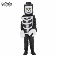 Black Monster Fighter Vampire Costume for Kids thumbnail 5