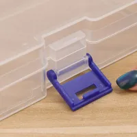 Clear Plastic Storage Boxes with Lids thumbnail 6