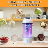 25Oz Electric Protein Shaker Bottle thumbnail 3