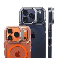 Luxury Magnetic Clear Bumper iPhone Case thumbnail 1