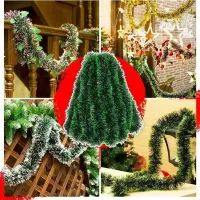 Christmas Tinsel Garland 6M/14M thumbnail 5