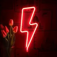 Lightning Neon LED Wall Light thumbnail 1