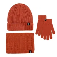 Winter Knitted Hat Scarf & Gloves Set thumbnail 2
