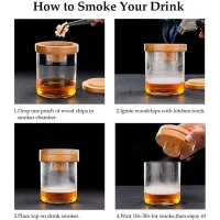 Wooden Cocktail Smoker Kit thumbnail 4