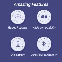 Wireless Keyboard & Mouse for iPad/Tablet thumbnail 4