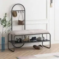 Minimalist Shoe Storage Bench thumbnail 1
