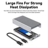 40Gbps M.2 NVMe USB 4.0 SSD Enclosure thumbnail 3