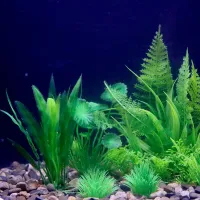 Artificial Aquarium Plastic Plants Set thumbnail 5