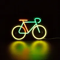 Bicycle LED Neon Sign - Wall & Table Decor thumbnail 1