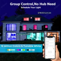 Tuya Smart LED Bulb - 15W RGB Color Changing thumbnail 4