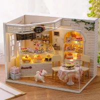DIY Miniature Dollhouse 3D Puzzle Kit thumbnail 5