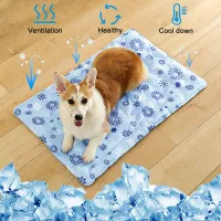 Dog Cooling Mat Summer Pet Pad thumbnail 1