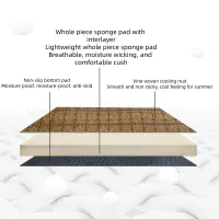 Natural Rattan Cat Cooling Mat thumbnail 3