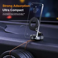 Magnetic Car Phone Holder - Multi-Angle thumbnail 2