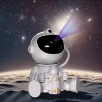 Astronaut Galaxy Projector Night Light thumbnail 3