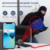 4K Mini Security Camera with Night Vision thumbnail 5