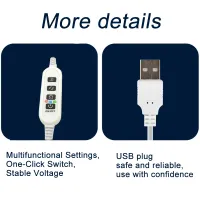 USB LED Aquarium Clip Light with Timer thumbnail 6