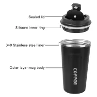 Thermo Cafe Stainless Steel Travel Mug 380/510ML thumbnail 3