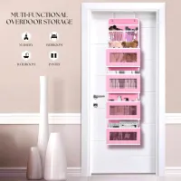 Pink Over Door Organizer thumbnail 2
