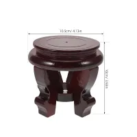 Wooden Plant Pedestal Stand thumbnail 2