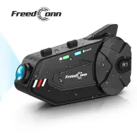 Freedconn R1 Plus Motorcycle Intercom & Dash Cam thumbnail 1