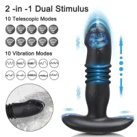 Telescopic Vibrating Butt Plug with Remote thumbnail 3