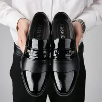 Luxury Leather Oxford Dress Shoes thumbnail 1