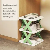 Stackable Narrow Shoe Rack Organizer thumbnail 5