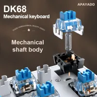 DK68 Punk Mechanical Keyboard thumbnail 5