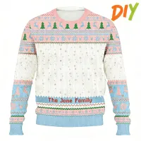 DIY Photo Print Family Christmas Sweater thumbnail 3