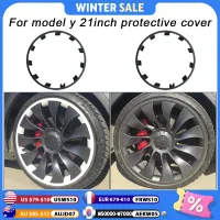 Tesla Model Y 21" Wheel Hub Protectors thumbnail 1